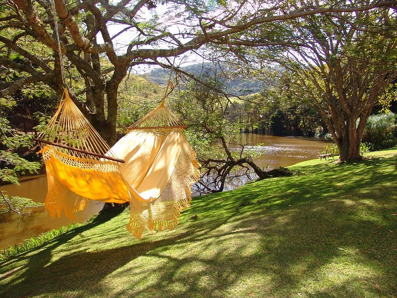 Hidromassagem, Churrasqueira e Lareira na serra