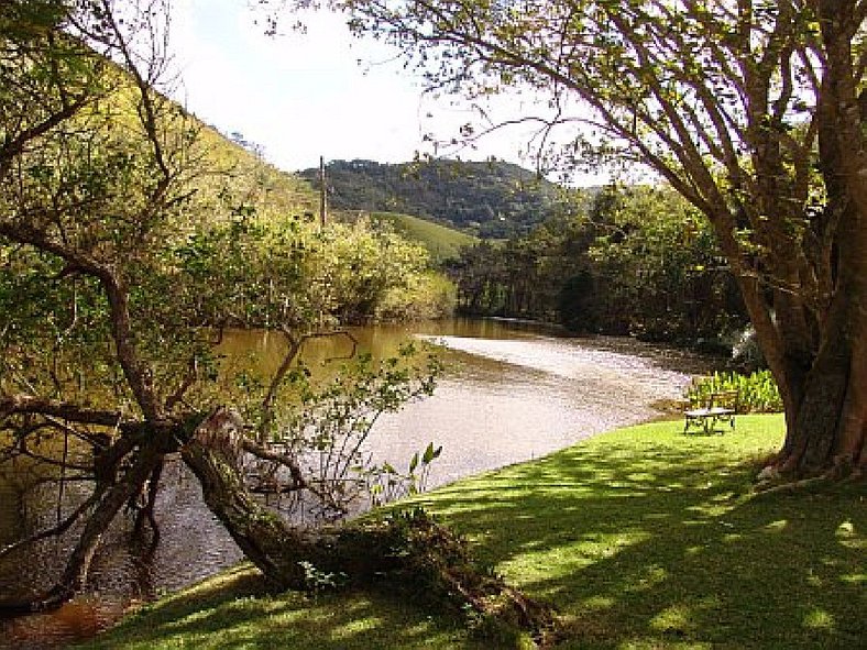 Hidromassagem, Churrasqueira e Lareira na serra