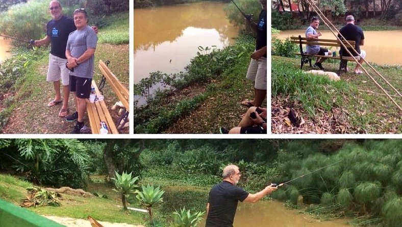 Hidromassagem em meio à natureza - Casa da Banheirinha