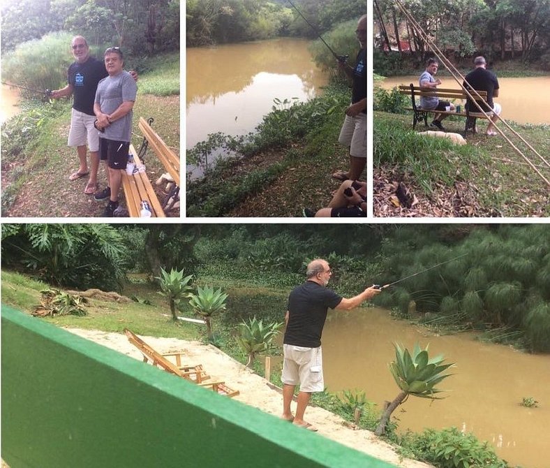 Natureza, lazer, tranqüilidade - Casa da Escadinha